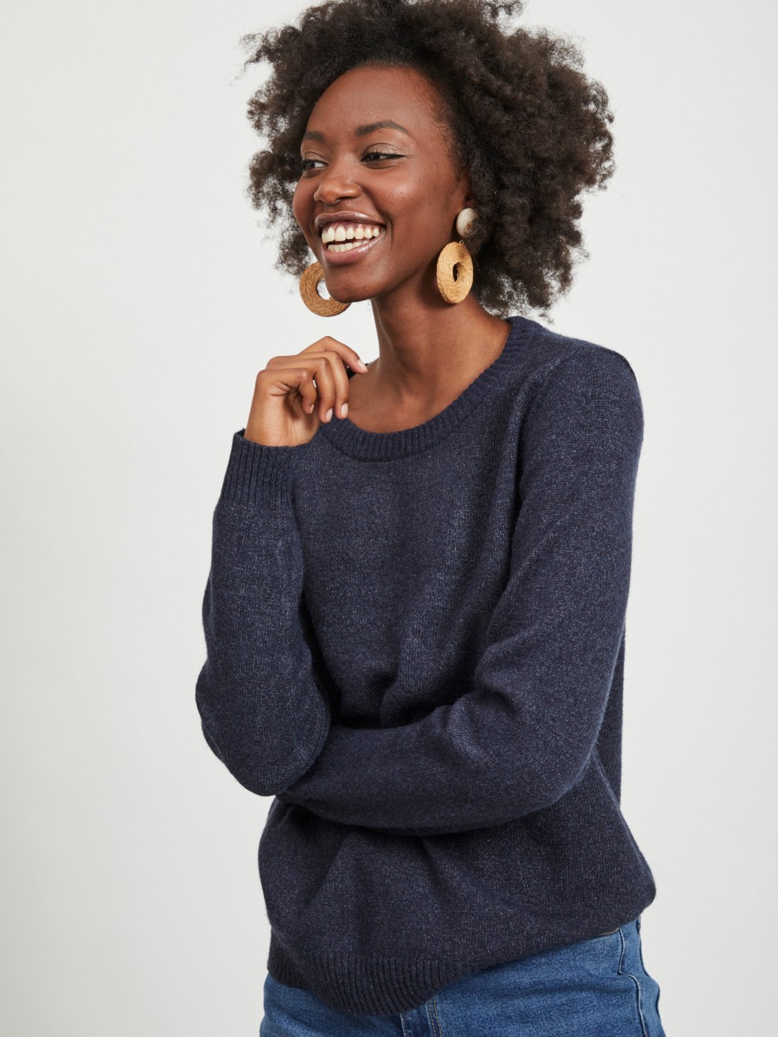 VIRIL Pullover - total eclipse - VERO MODA & VILA Bergvik